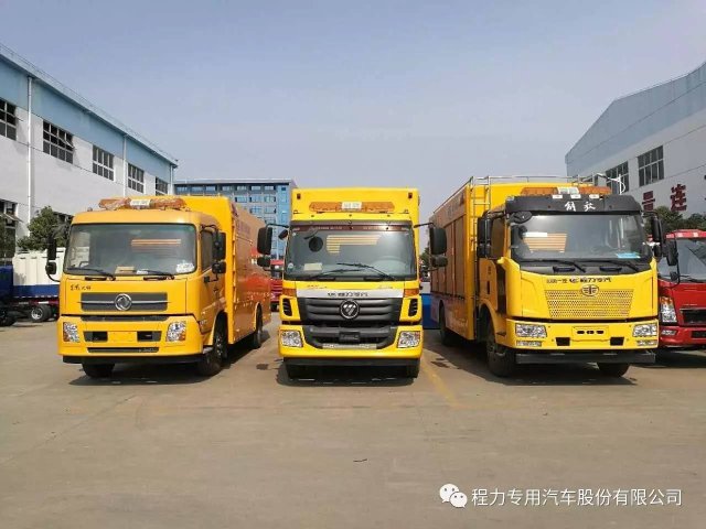 2017第一季度，程力集团继续领跑专用车行业