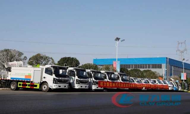 程力新能源汽车制造股份有限公司系列纯电动环卫车产品上市！首批订单圆满交付大客户使用