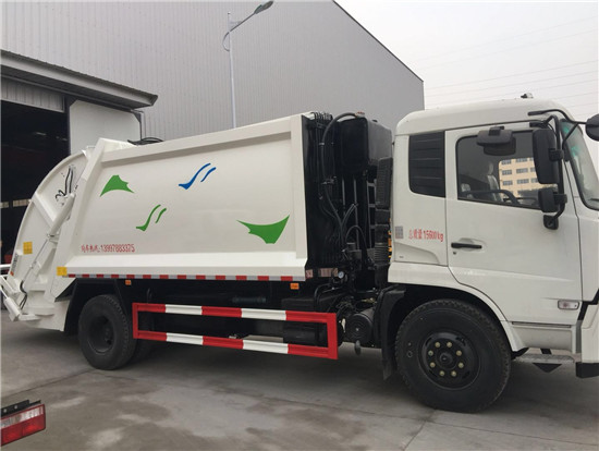 东风天锦压缩垃圾车12方