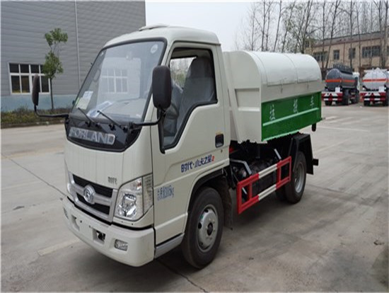 福田4方勾臂垃圾车
