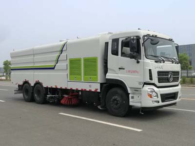 东风天龙后双桥洗扫车
