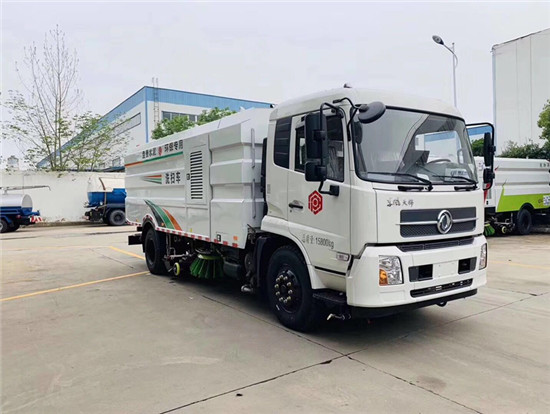 东风天锦洗扫车