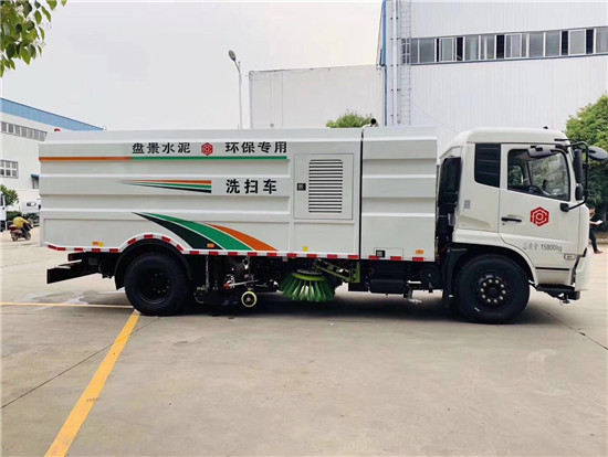 东风天锦洗扫车