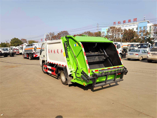 福田蓝牌三方压缩垃圾车