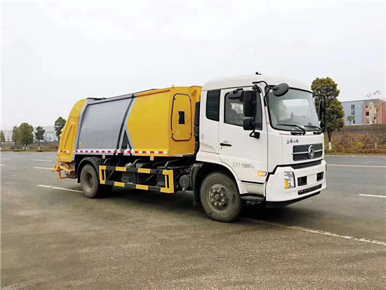 新款天锦高端压缩垃圾车