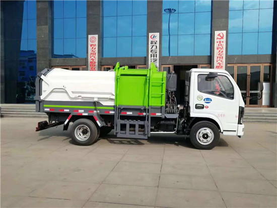 东风福瑞卡侧装压缩垃圾车