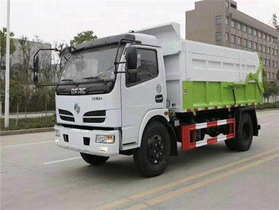 东风多利卡压缩对接式垃圾车