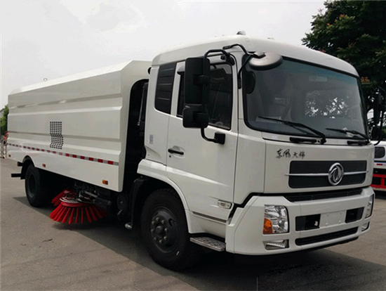 东风天锦12方扫路车
