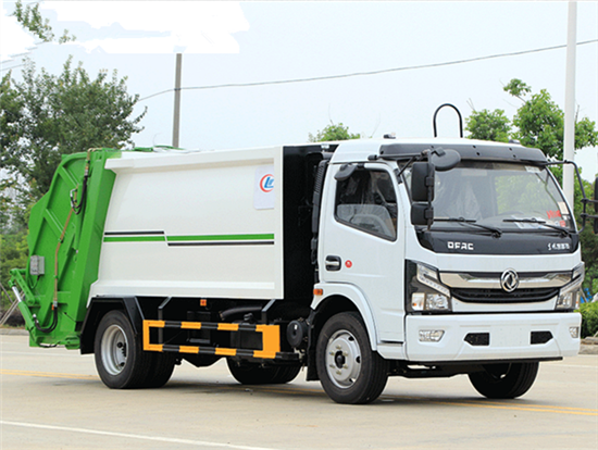东风多利卡国六压缩式垃圾车