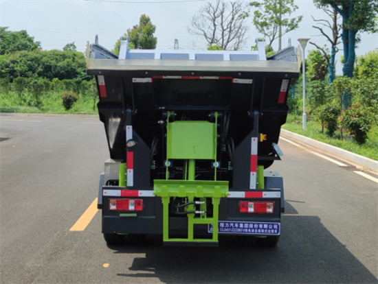 新能源后翻式纯电动自装卸式垃圾车