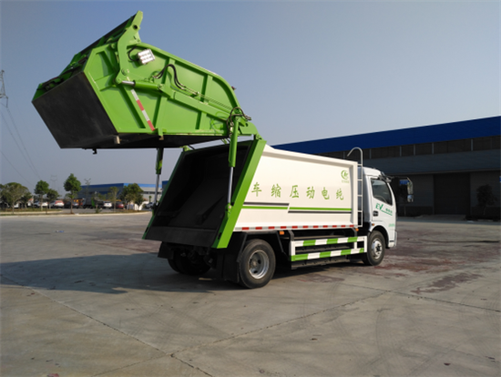 东风新能源纯电动压缩垃圾车