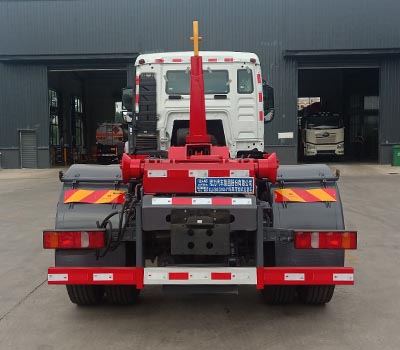 陕汽汕德卡18000型车厢可卸式垃圾车