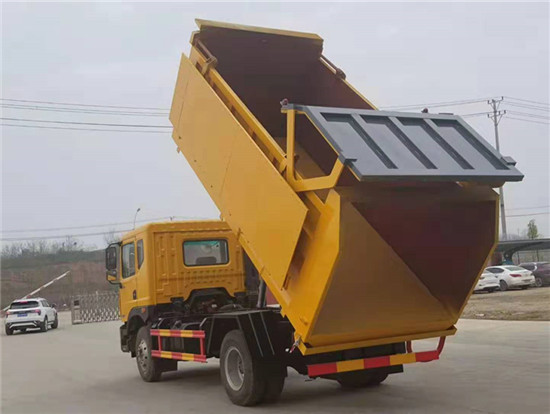 东风多利卡D9型自卸式垃圾车