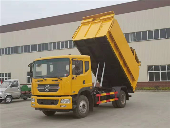 东风多利卡D9型自卸式垃圾车