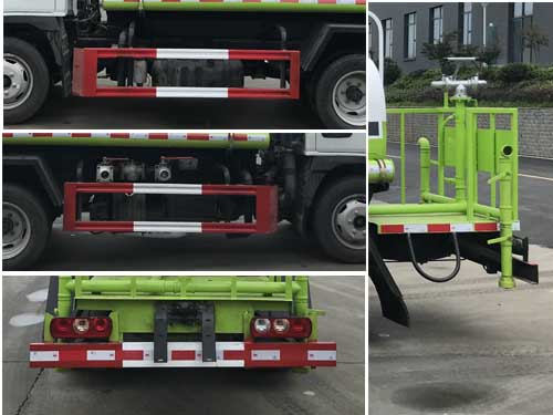 程力威牌CLW5040GSS6ZS型洒水车