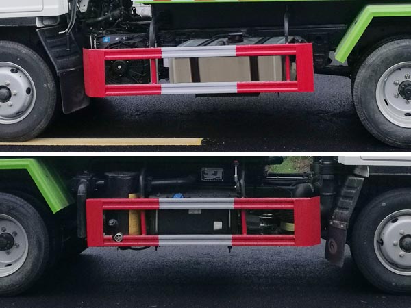 程力威牌CLW5041GXEB6型吸粪车