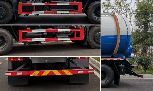 程力威牌CLW5250GXWE6型吸污车